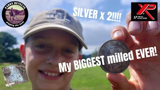 My BIGGEST milled EVER| Silver| Metal Detecting UK| Real Metal Detecting| XP Deus