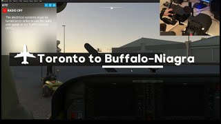 Toronto to Buffalo - Full Flight! MSFS (4K - RTX 4080 - Super Realistic!)