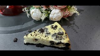 The Best Oreo Cheesecake ever, easy and delicious  تشيز كيك من اروع والذ مايكون وبدون جبن فيلادلفييا