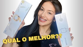 Comparativo IWO W59 vs IWO W28 PRO! Qual o MELHOR smartwatch BARATO Principais funções comparações