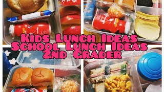 Lunch Ideas | School Lunch Ideas | Back to School Lunch Ideas | 2nd Grader