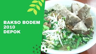 Makan Bakso Urat di Bodem 2010 Depok Pulang Kerja