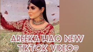 Areeka haq latest tiktok video