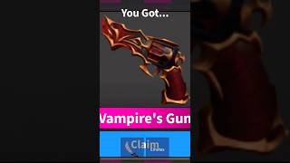 I UNBOXED VAMPIRES GUN IN MM2! #roblox #mm2 #mm2roblox #shorts