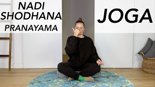 NADI SHODHANA PRANAYAMA - JOGA - oddech naprzemienny, oczyszczający, uspokajający, antystresowy