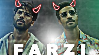 DILWAR DILWAR SONG FARZI MOVIE ATTITUDE STATUS EDITZ 💸 SUNNY AND SAHID KAPOOR