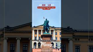 Istana Kerajaan di Norwegia ✨️ #JoanAndLeny #royalpalace #oslo #norway #king #queen #travel