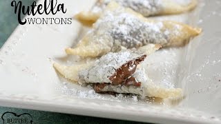 Nutella Wontons - Butter With A Side of Bread