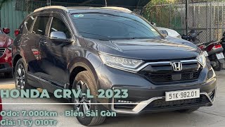 Honda CRV-L 2023 Lướt 7300km | 1 Chủ Sử Dụng | Sơ Cua Nguyên Zin