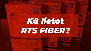 Kā lietot RADTHESYS CC šķiedrvielas - RTS FIBER?