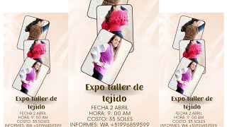 EXPO-TALLER en vivo,presencial y / ó virtual