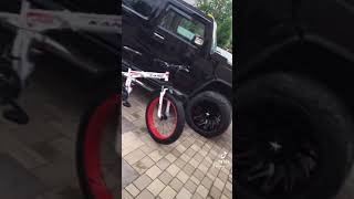 Hummer H2 vs Bike #shorts