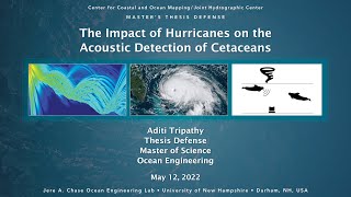 The Impact of Hurricanes on the Acoustic Detection of Cetaceans