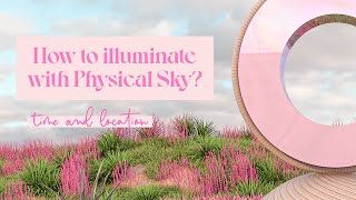 Cinema 4D: How to illuminate with Physical Sky