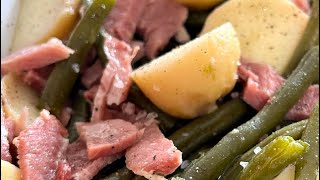 Green Bean, Potato and Ham Casserole