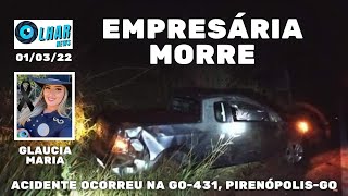 (((URGENTE))) Empresária morre após capotar carro na GO-431, perto de Pirenópolis: 01/03/22