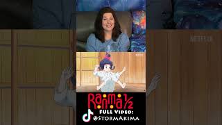 Ranma 1/2 NEW SERIES Trailer REACTION!! (FULL Video on TikTok!!)