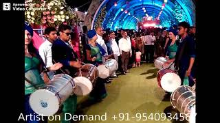 Russian Dhol For Wedding in Delhi, Gurgaon, Mumbai, Hyderabad, Ooty