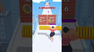 Weight Runner 3d #gaming #gameplay #runninggames #satisfying