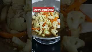 Stir fry cauliflower#vegetables #cauliflower #trending #viral #shorts