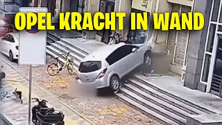 OPEL KRACHT IN WAND - Die Schlimmsten Auto Fahrer Der Welt #195 #dashcam