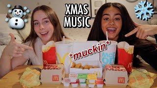 OUR HOLIDAY PLAYLIST + MUCKBANG!