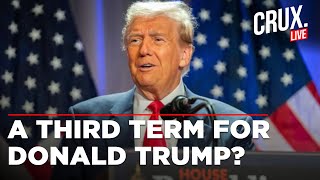 Trump Latest News Live | Trump Hints At Constitution Breaking Third Term As President | Trump Live