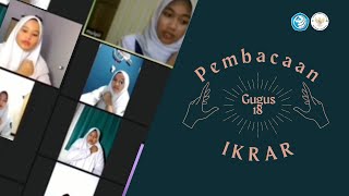 Video Ikrar Gugus 18 SENI BUDAYA