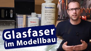 Modellbau mit Holz und GFK - Baubericht Modellflugzeug -4-