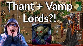 Thant and Vamp Lords?! || Heroes 3 Necropolis Gameplay || Jebus Cross || Alex_The_Magician