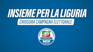 CHIUSURA CAMPAGNA ELETTORALE LIGURIA • Genova, 25 ottobre 2024