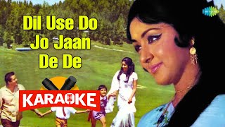 Dil Use Do Jo Jaan De De - Karaoke with Lyrics | Asha Bhosle | Mohammed Rafi