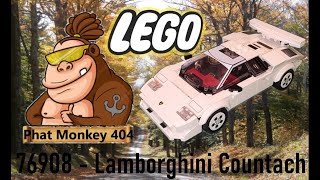 Lego Set 76908 - Lamborghini Countach *** Speed Build and Review ***