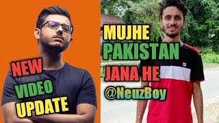 Carryminati New Video Update, @Neuzboy Say Mujhe Pakistan Jana He, Flying Beast, Amit Badhana,