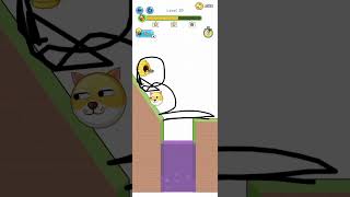 Save the doge game level 20 #shorts #youtubeshorts #savethedoge #gaming #viral