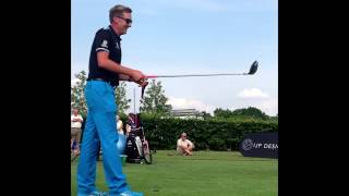 Ian Poulter trickshot - (Ian Poulter Invitation day)