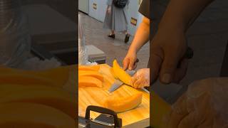 Amazing !! Melon Cutting Skills - Korean Street Food #shortsvideo