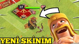 Yeni Okçu Kraliçe Skini Satın Aldım 😲 !! Kraliçenin Hasarı Arttı OHA 😅 !! Clash Of Clans