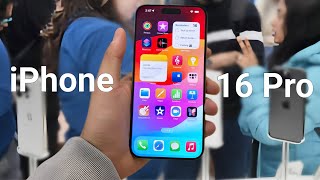 Apple iPhone 16 Pro Max First Look - New Features 🔥