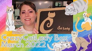 Opening the Crazy CatLadyBox for March 2022