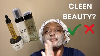 Cleen Beauty Skincare Routine/Review