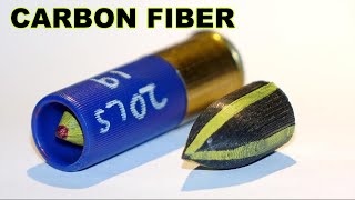 Carbon Fiber Shotgun Slugs -  We Mach Them!