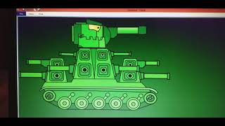 MINI KV-44. Cartoons about tanks