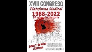 Nos vemos en el XVIII Congreso de Plataforma Sindical EMT