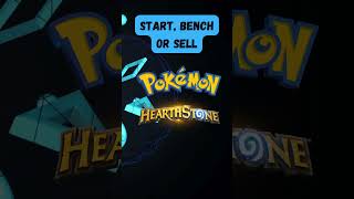 Start, Bench, Sell #pokemon  #hearthstone  #yugioh