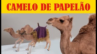 Como fazer um camelo de papelão 🐪