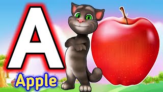 A for Apple B for Ball l ABCD LKG &UKG l nursery rhymes l kids cartoon l एबीसीडी