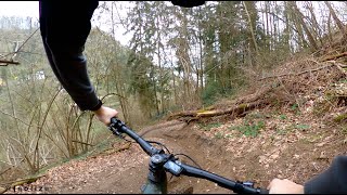 Koblenzer Stadtwald MTB Trails - BIG BAMBOO (red Line)