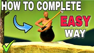 How To Complete Getting Over It | Getting Over It Tips And Tricks In Hindi