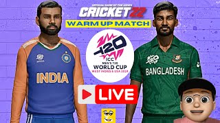 India VS Bangladesh T20 World Cup 2024 WARM UP MATCH  - Cricket 24 Live Gameplay- Y'z GamerZ